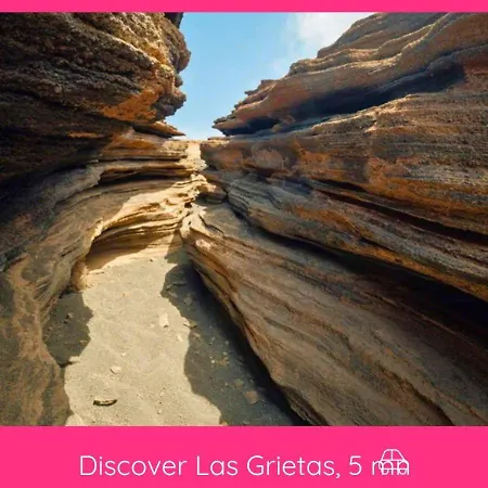 Full Relaxation - Private - Sea View - Stunning Garden - 2 Terraces - 2 Bedrooms - Wifi - Parking - Washing Machine * Güime