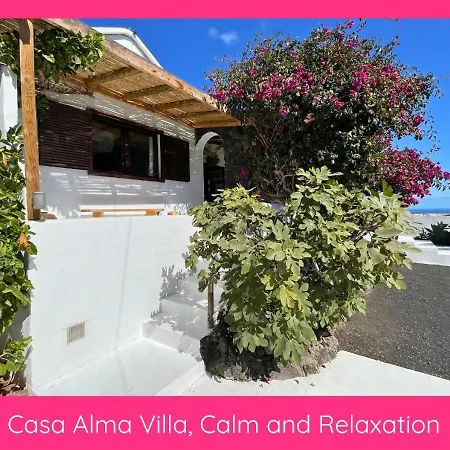 Full Relaxation - Private - Sea View - Stunning Garden - 2 Terraces - 3 Bedrooms - Wifi - Parking - Washing Machine * Güime