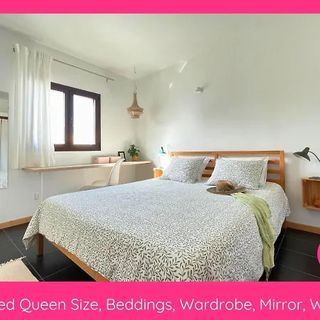 Full Relaxation - Private - Sea View - Stunning Garden - 2 Terraces - 3 Bedrooms - Wifi - Parking - Washing Machine Güime