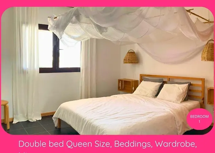 Full Relaxation - Private - Sea View - Stunning Garden - 2 Terraces - 2 Bedrooms - Wifi - Parking - Washing Machine